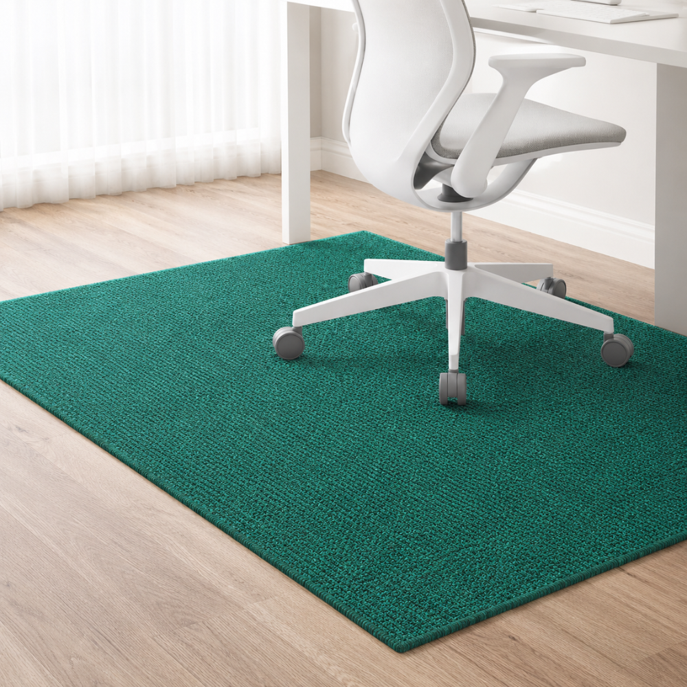 Moderne Schreibtischstuhlmatte - Strapazierfähiges Polyester für Büro & Home Office