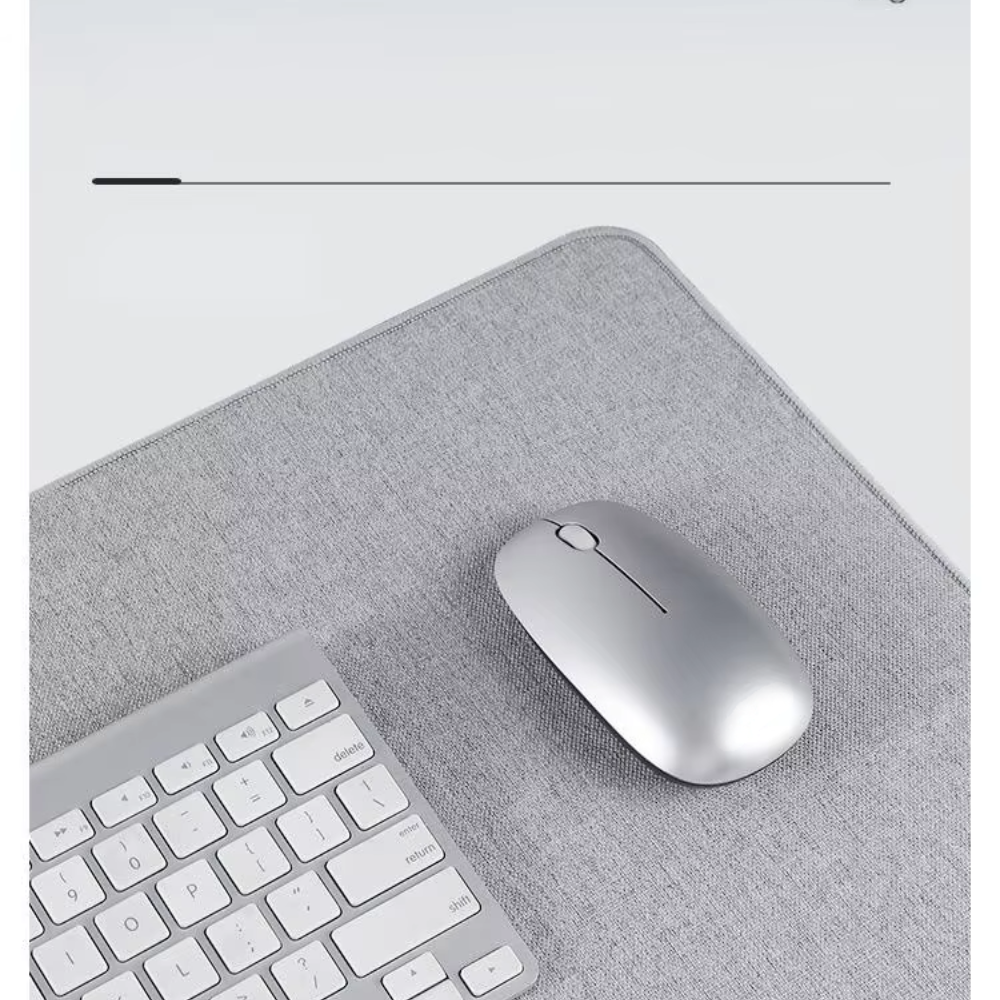 Schreibtischunterlage & XXL Mauspad aus Gummi – Wasserabweisende rutschfeste Matte mit genähter Kante für Büro, Homeoffice & Gaming