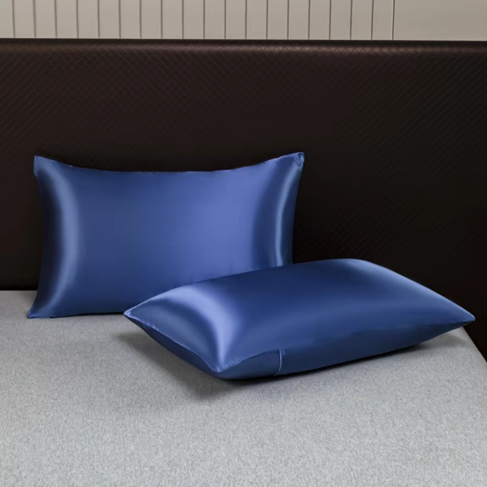 Leichtes Satin Bettwäsche-Set - Seidenweiche Laken mit Kissenbezügen für Schlafzimmer