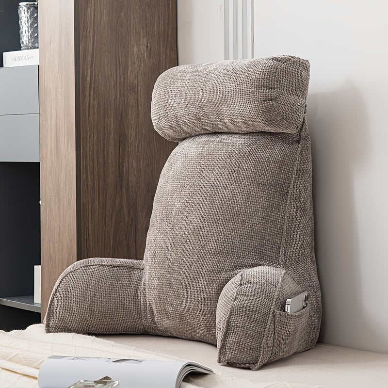 Keilkissen Rückenlehne Extra Dick – Ergonomisches Lesekissen mit Abnehmbarem Bezug für Bett, Sofa & Schlafzimmer