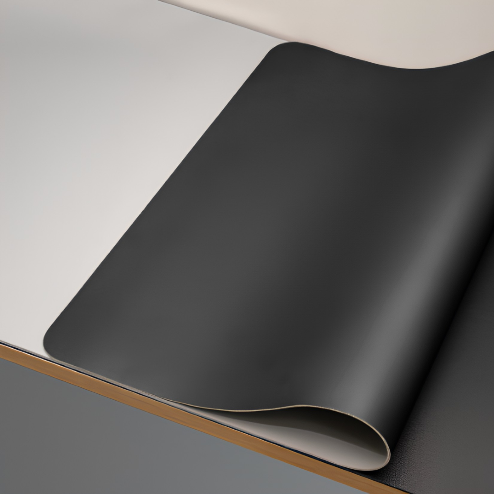 Reversible Schreibtischunterlage PU-Leder – Große Mauspad-Matte mit glatter Oberfläche für Arbeit & Gaming
