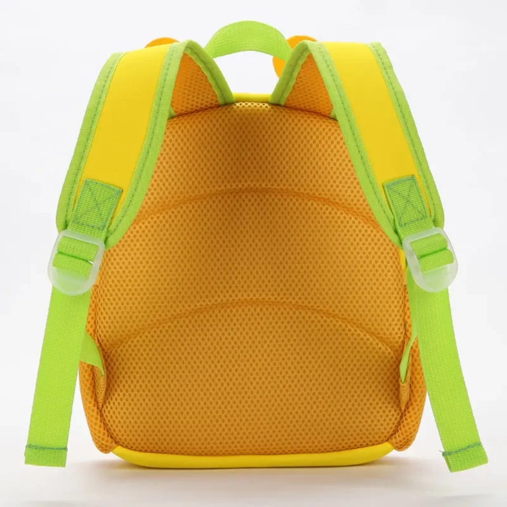 3D-Tier-Rucksack 21 × 8 × 26 cm – Leichter Kindergartenrucksack aus Polyester für 2–5 Jahre