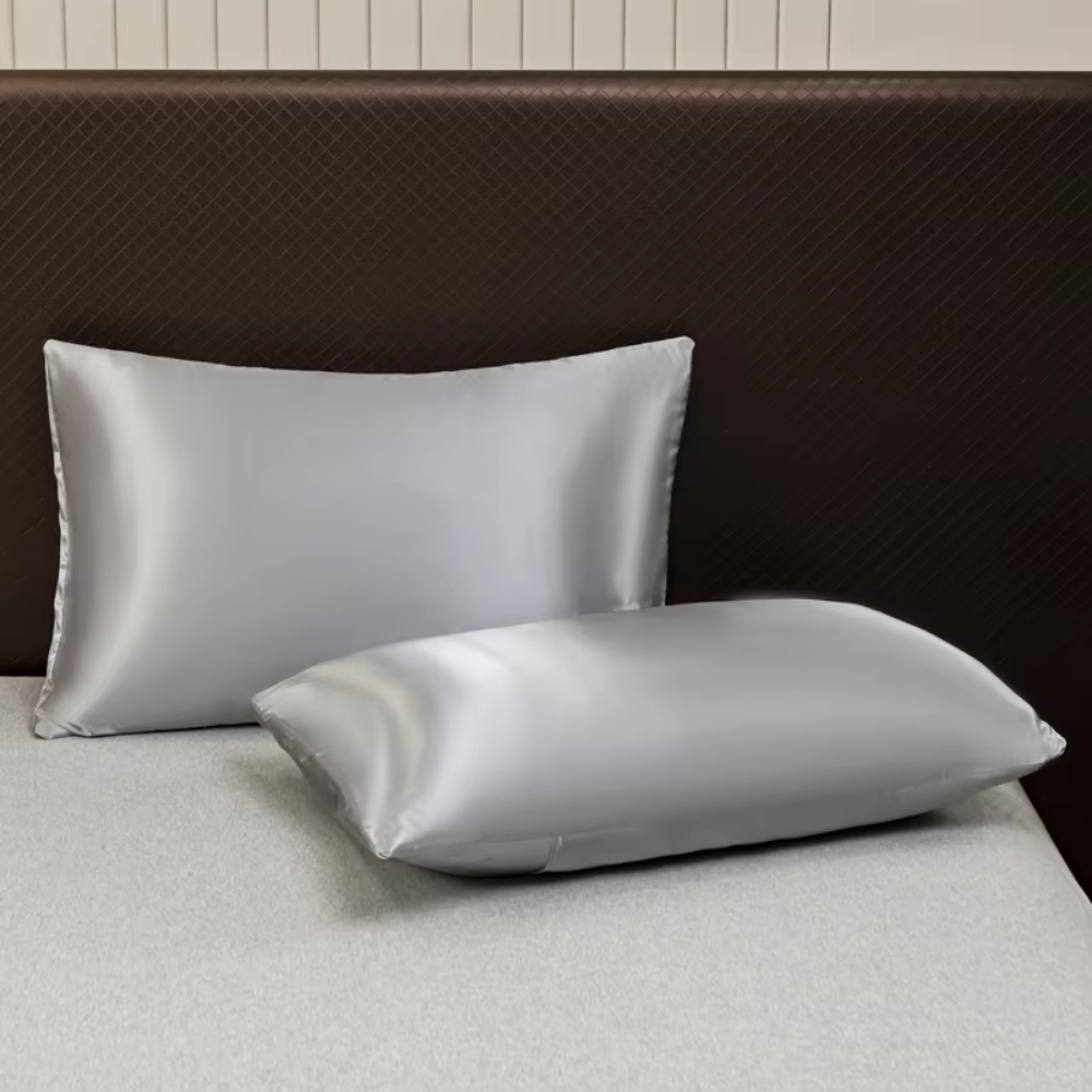 Leichtes Satin Bettwäsche-Set - Seidenweiche Laken mit Kissenbezügen für Schlafzimmer