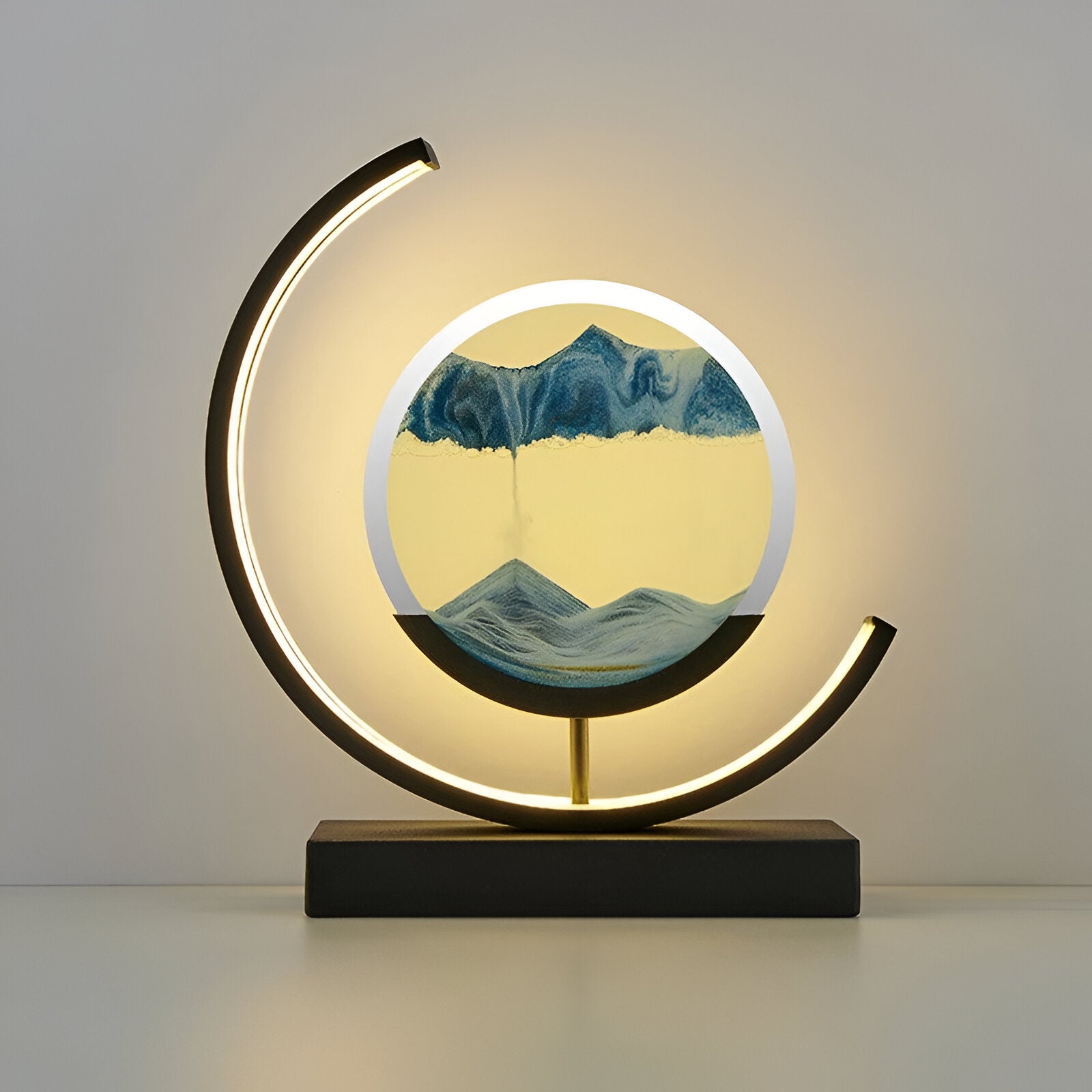 Sand Glow - Sandlampe mit App- & Fernbedienung - Dimmbar mit 3 Lichtfarben