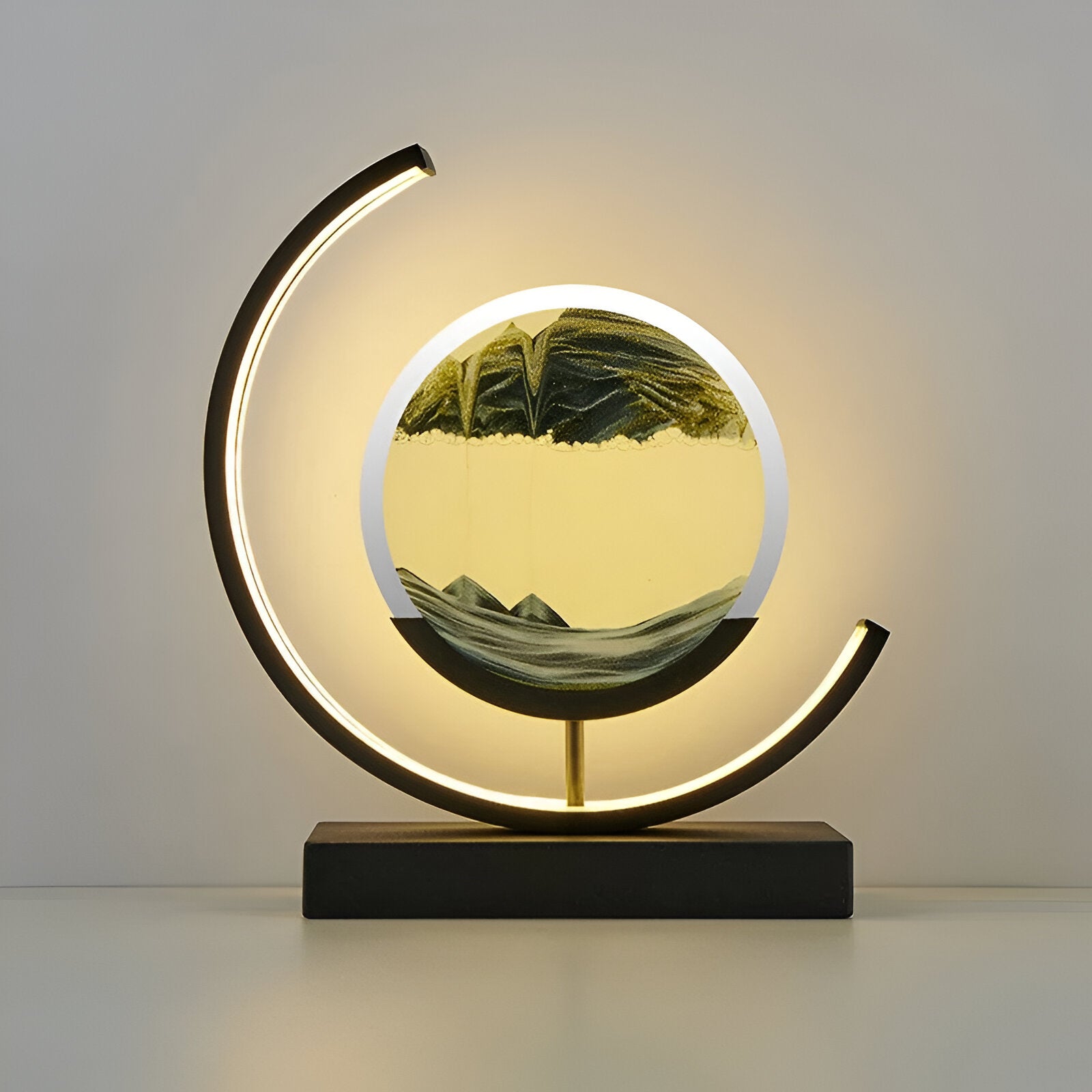 Sand Glow - Sandlampe mit App- & Fernbedienung - Dimmbar mit 3 Lichtfarben