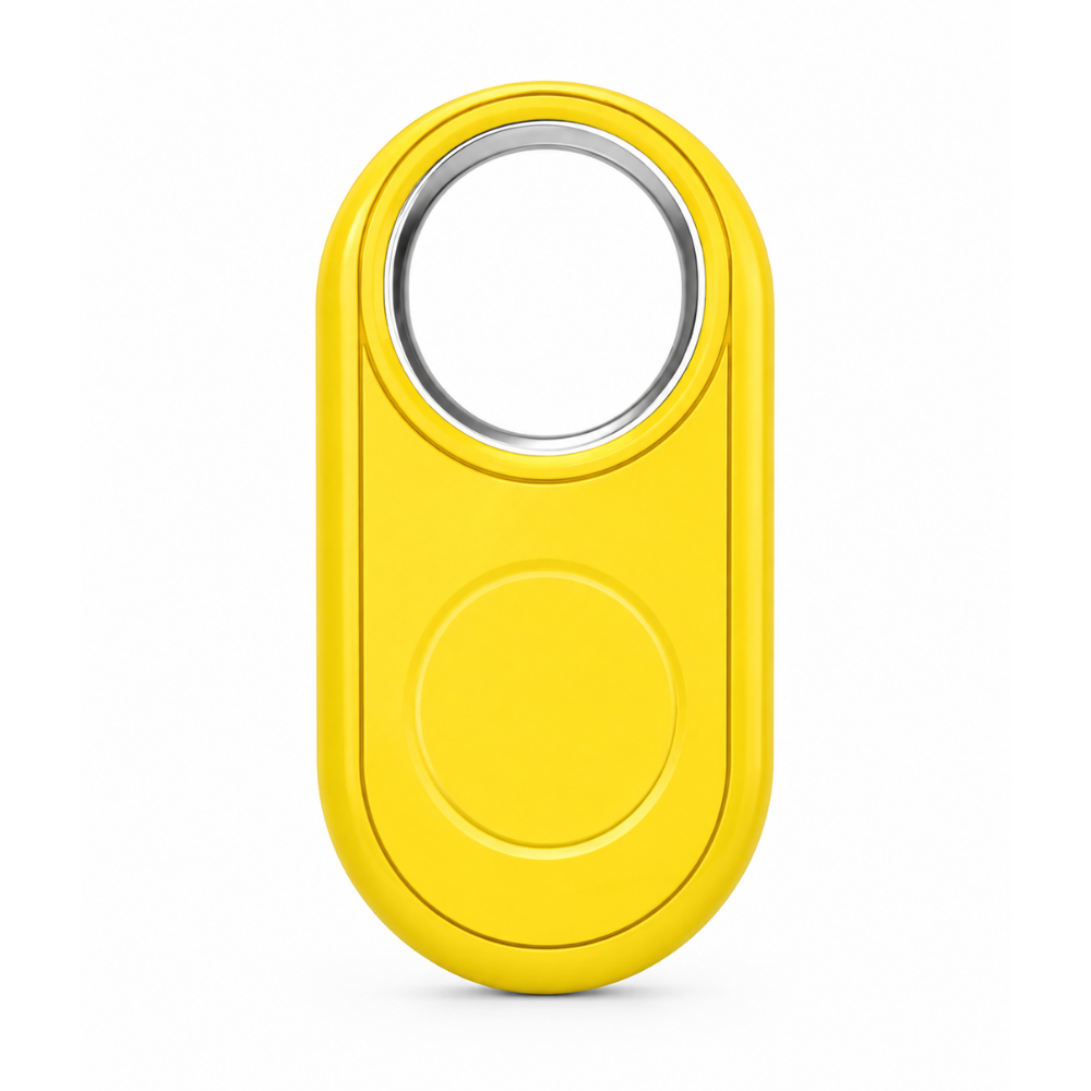 Bluetooth-Tracker für iPhone & Android – Smart Tag mit Apple Wo ist? & Google Find My Device für Schlüssel, Tasche & Gepäck