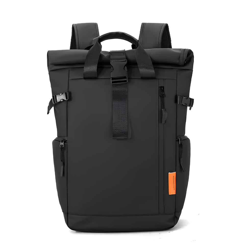 Wasserdichter Roll-Top Reiserucksack für Herren - 15,6 Zoll Laptop Rucksack mit 20-35L Kapazität