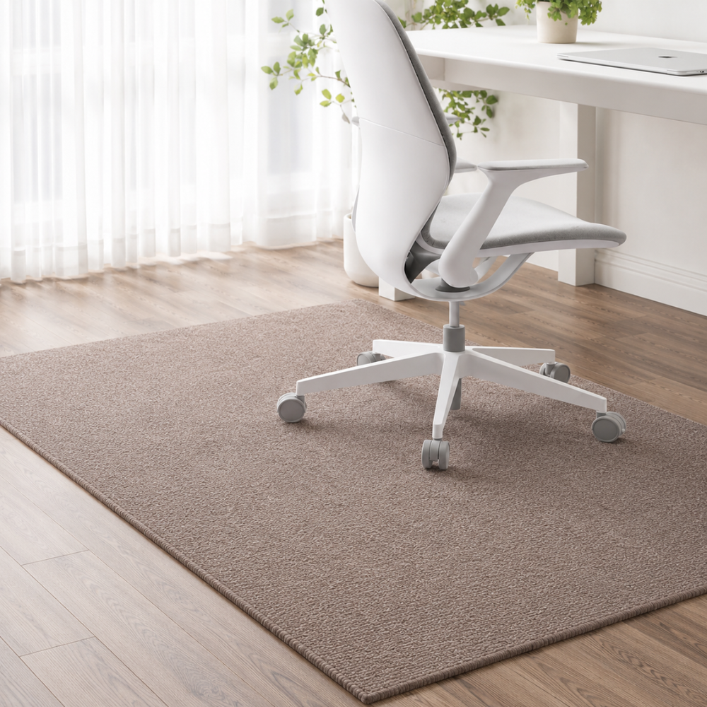 Moderne Schreibtischstuhlmatte - Strapazierfähiges Polyester für Büro & Home Office