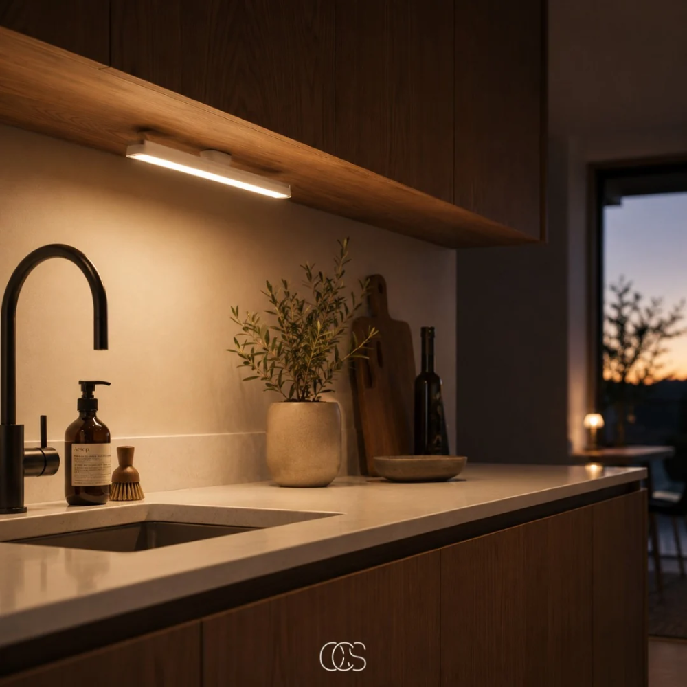 Olin Kabellose LED-Lampe | Magnetisch, Aluminium, Wiederaufladbar
