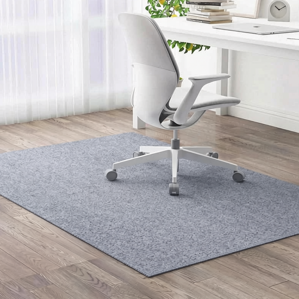Moderne Schreibtischstuhlmatte - Strapazierfähiges Polyester für Büro & Home Office