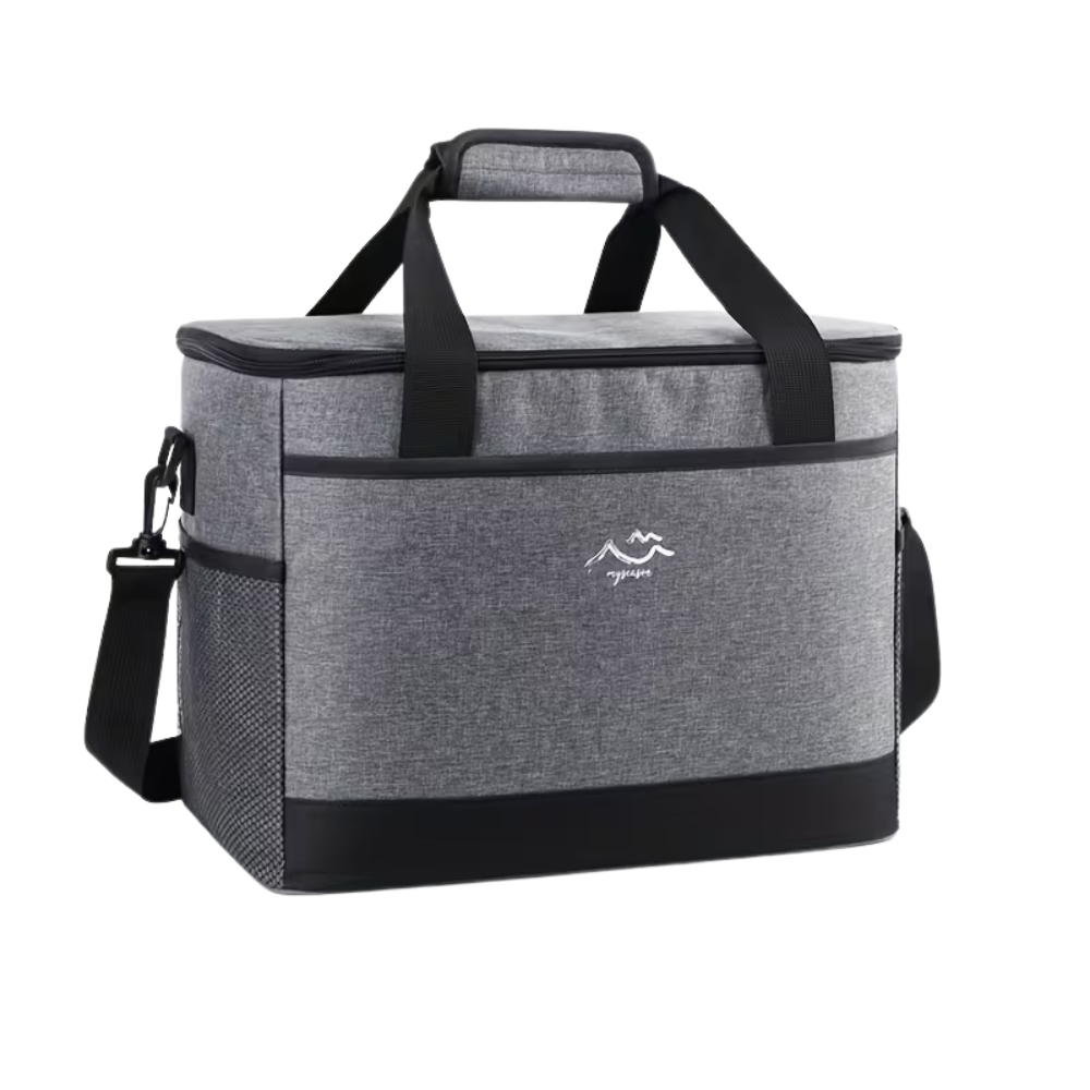 Thermotasche aus Oxford-Stoff Isolierte Picknicktasche mit Tragegriff und Schultergurt für Arbeit Outdoor Camping