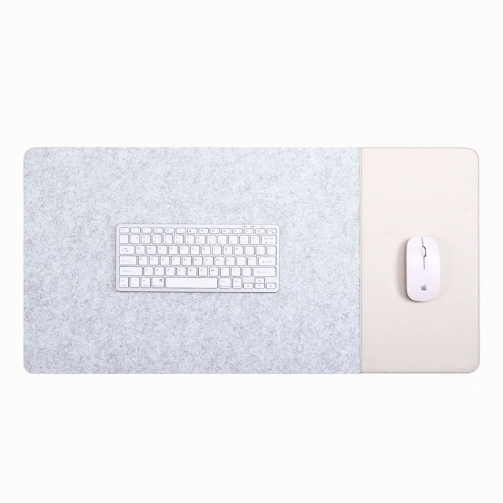 XXL Schreibtischunterlage Mauspad 100x50 cm PU-Leder – Multifunktionale Matte für Büro, Homeoffice & Gaming