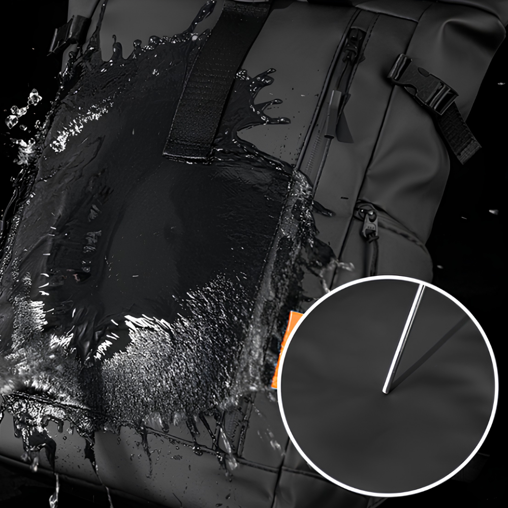 Wasserdichter Roll-Top Reiserucksack für Herren - 15,6 Zoll Laptop Rucksack mit 20-35L Kapazität