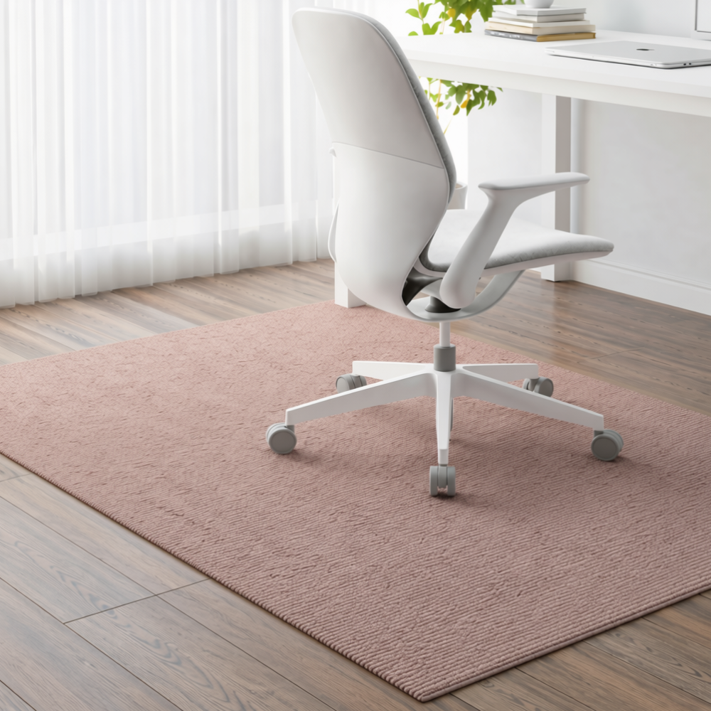 Moderne Schreibtischstuhlmatte - Strapazierfähiges Polyester für Büro & Home Office