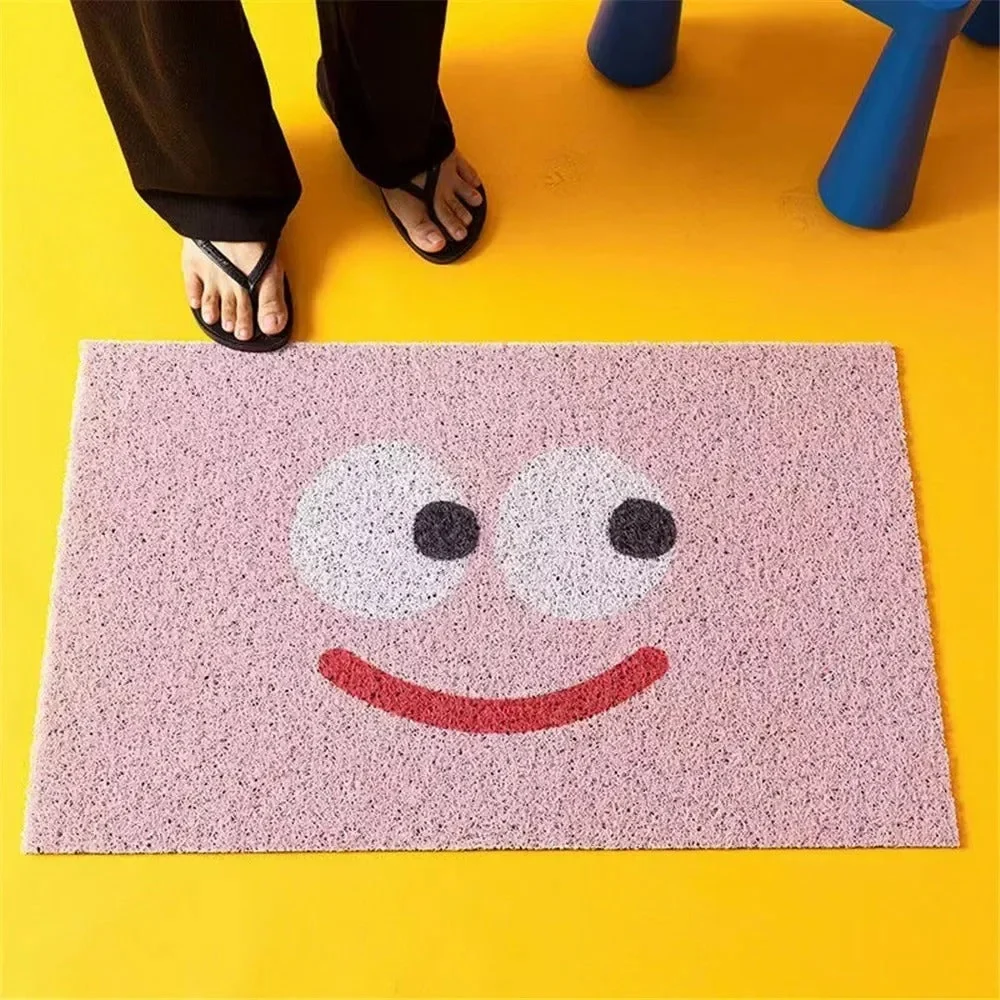 Fußmatte mit Gesichtsmotiv 40x60 bis 60x90 cm – Rutschfeste Schmutzfangmatte für den Eingang
