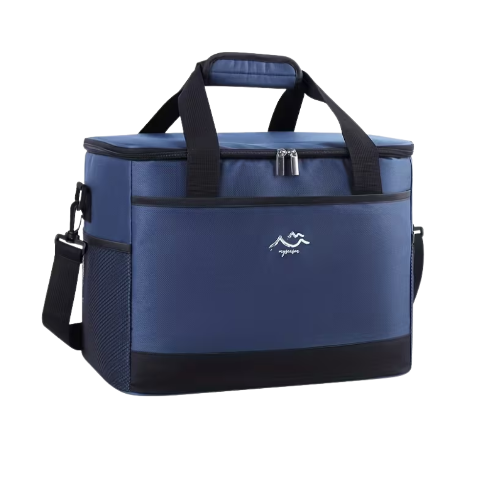 Thermotasche aus Oxford-Stoff Isolierte Picknicktasche mit Tragegriff und Schultergurt für Arbeit Outdoor Camping