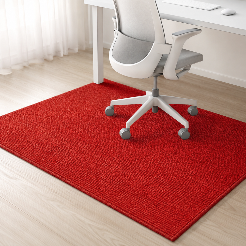 Moderne Schreibtischstuhlmatte - Strapazierfähiges Polyester für Büro & Home Office