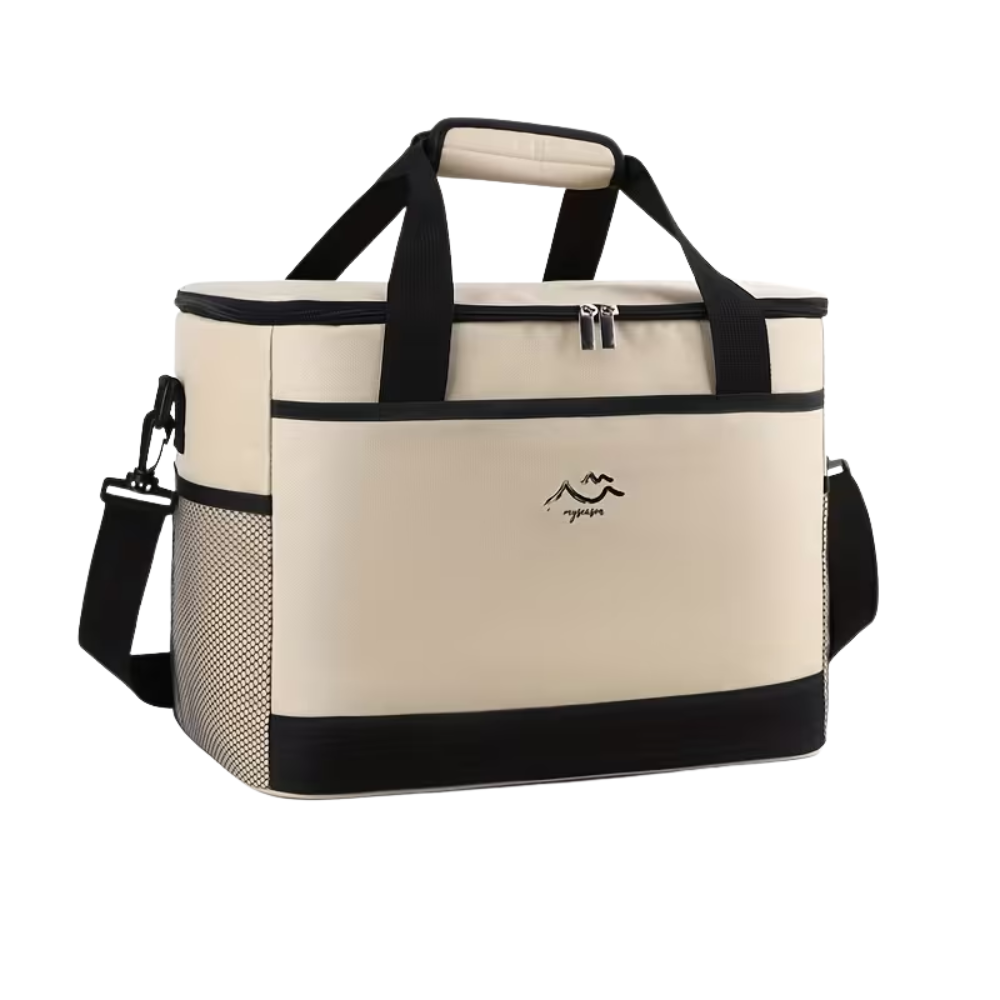 Thermotasche aus Oxford-Stoff Isolierte Picknicktasche mit Tragegriff und Schultergurt für Arbeit Outdoor Camping