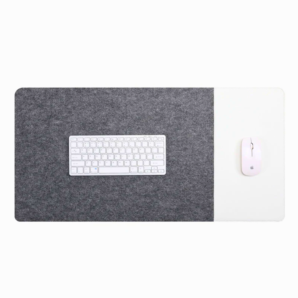 XXL Schreibtischunterlage Mauspad 100x50 cm PU-Leder – Multifunktionale Matte für Büro, Homeoffice & Gaming
