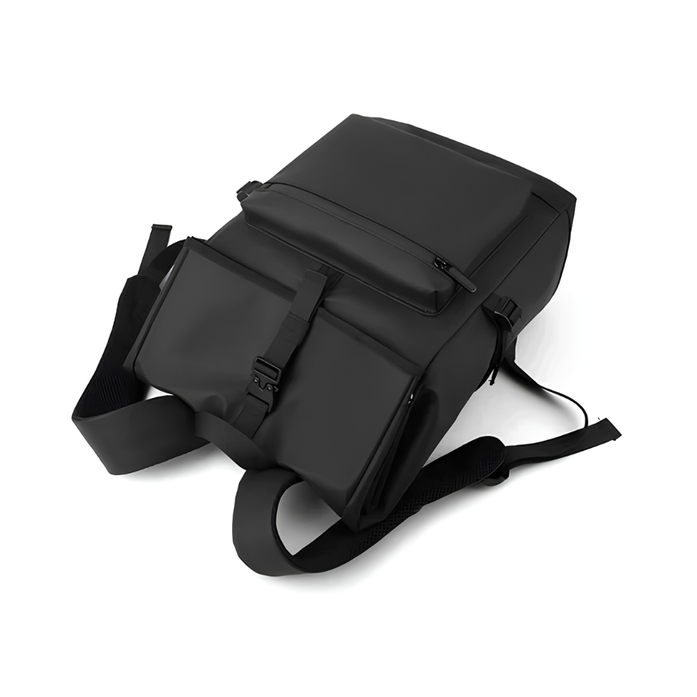 Urbaner Herren-Laptoprucksack 44 × 28 × 14 cm – Wasserabweisender Rucksack mit Fronttasche und großem Stauraum