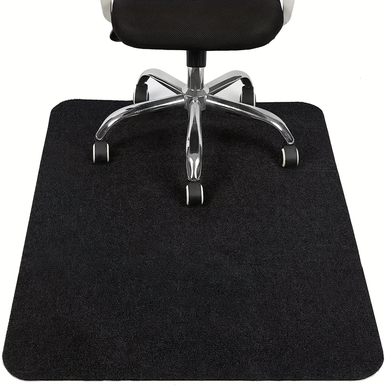 Bürostuhlunterlage für Hartböden 90x120 cm – Zuschneidbare Bodenschutzmatte für Schreibtisch, Büro & Homeoffice