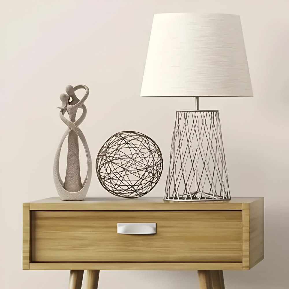 Abstrakte Kuss Paar Dekor Figuren - Moderne Harzskulptur für Schreibtisch, Regal und Bücherregal