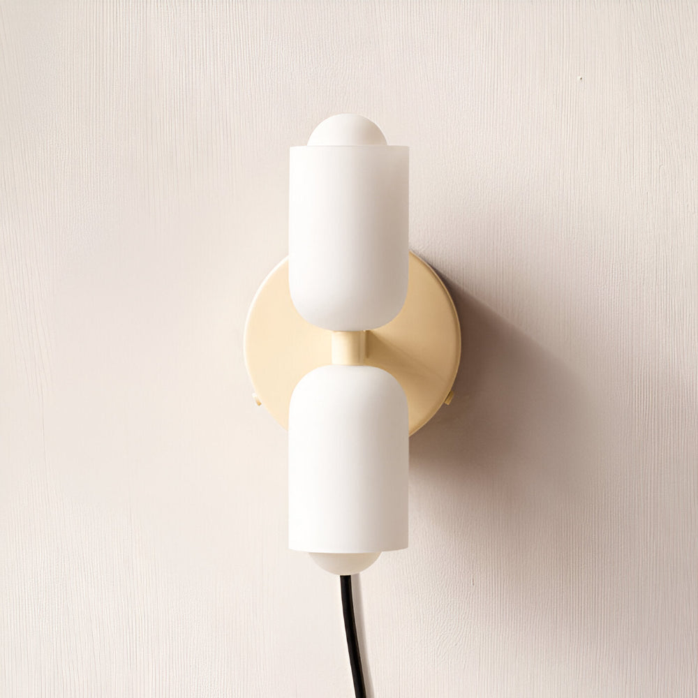 AcrylCapsule Wandleuchte - Wandleuchte Mit Zwei Köpfen - Wandleuchten für Innenräume