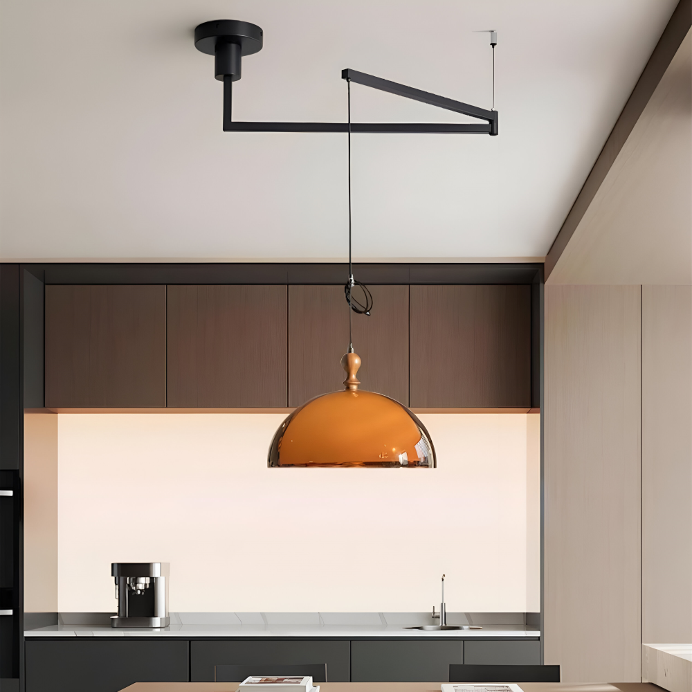 Verstellbare Schwenkarm Pendelleuchte - LED Pendelleuchte für modernes Wohndesign