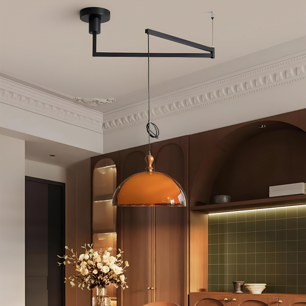 Verstellbare Schwenkarm Pendelleuchte - LED Pendelleuchte für modernes Wohndesign