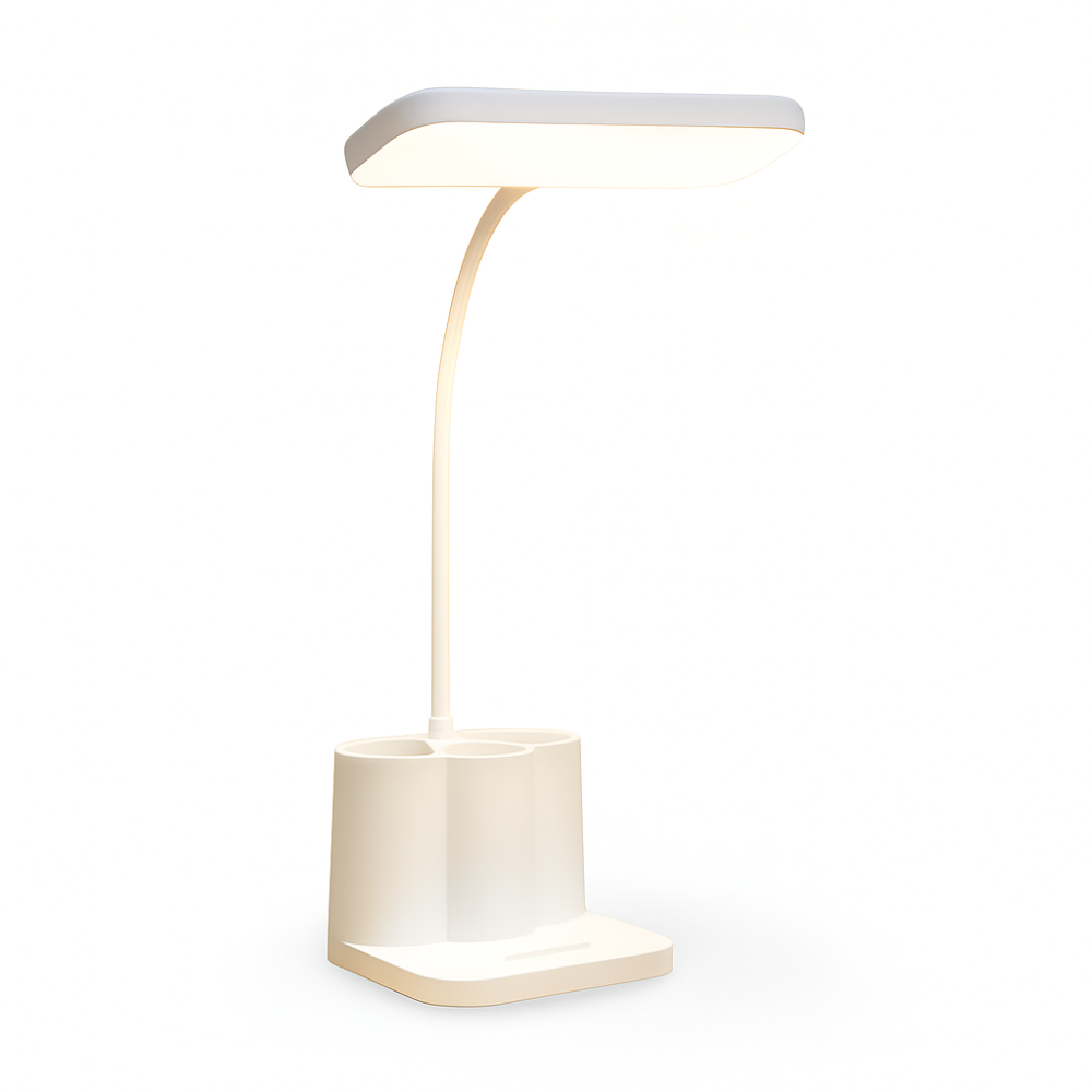 Verstellbare USB LED Schreibtischlampe - Augenschonendes Nachtlicht zum Lesen, Lernen und für das Schlafzimmer