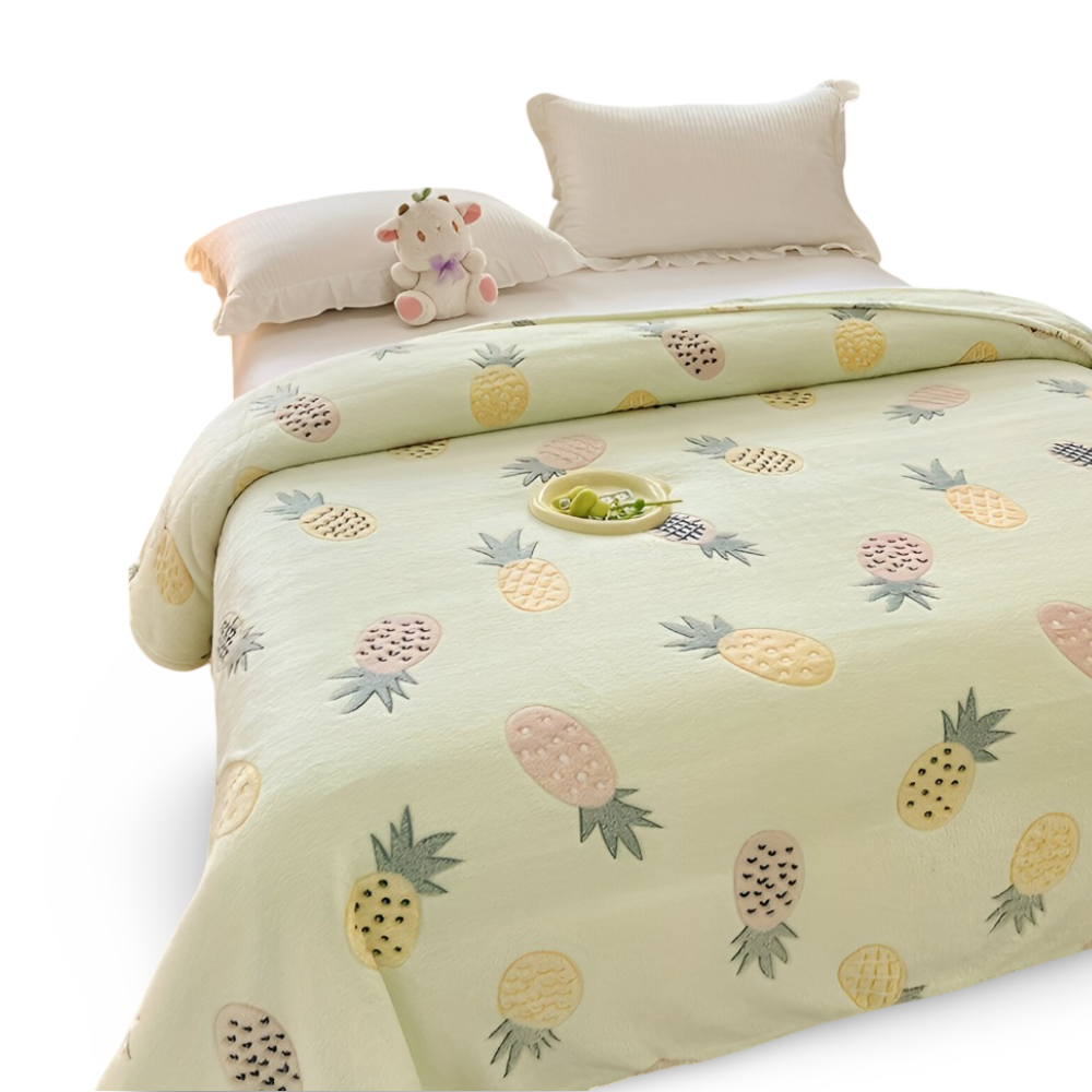 All-Season Coral Fleece Kusheldecke - Weiche, Maschinenwaschbare Decke für Zuhause, Büro und als Geschenk