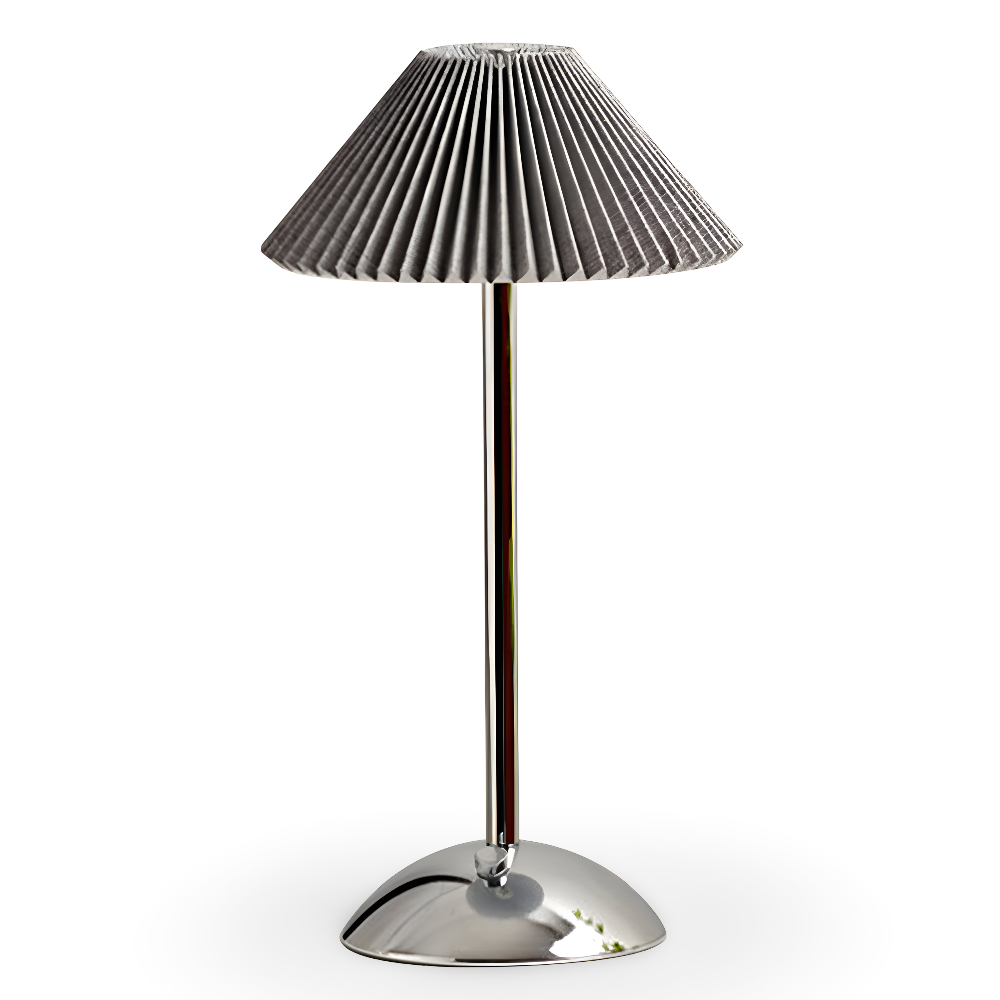 AluBrite -Aluminium LED Regenschirm Lampe - Touch Dimmer & USB Wiederaufladbar