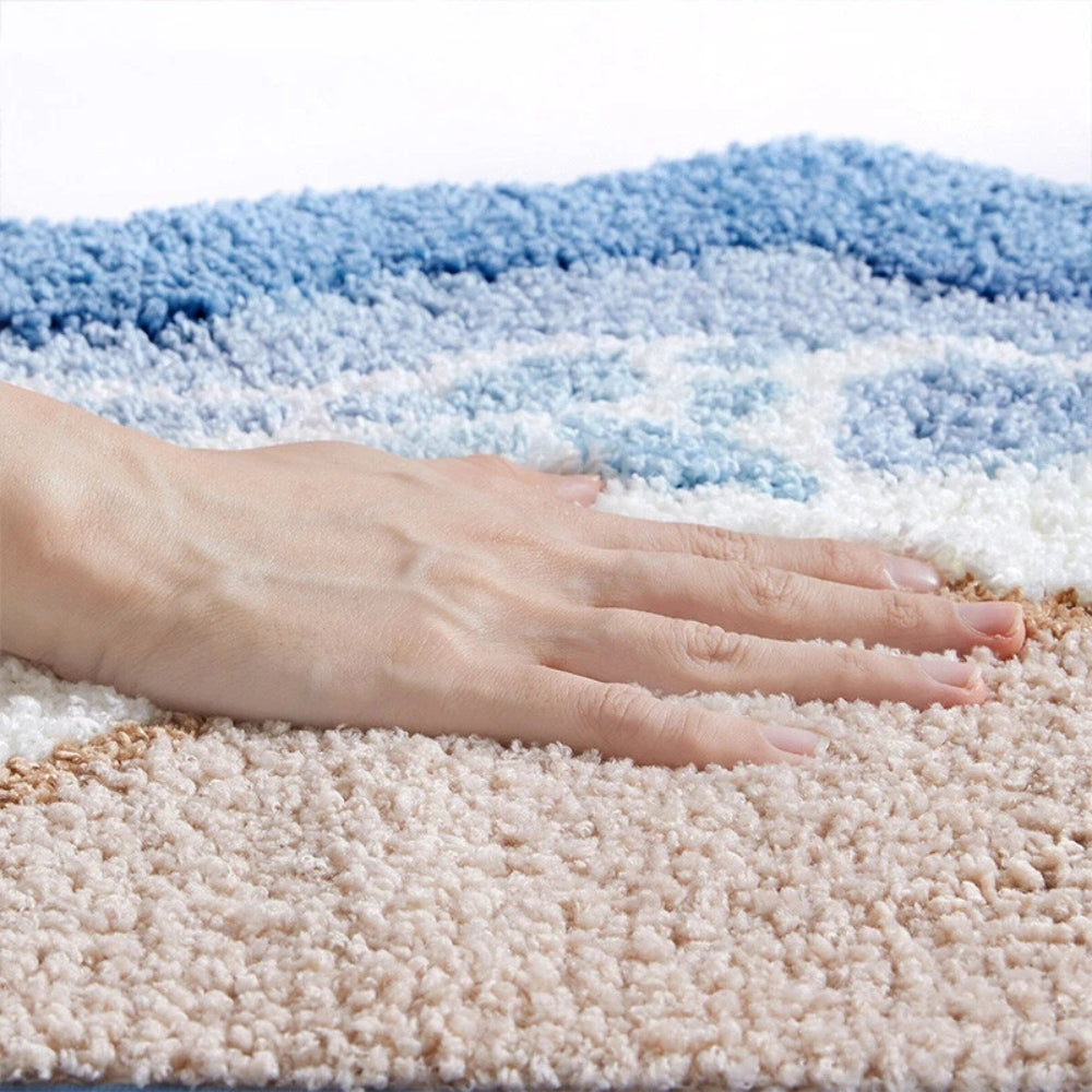 AquaHaven Badematte für Badezimmer | Ultraweiche Mikrofaser, Rutschfest 2