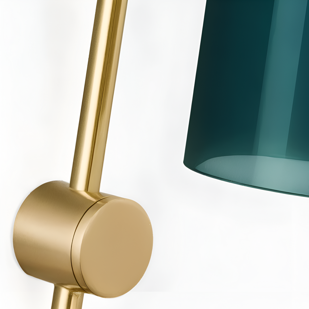 Archy Wandleuchte - Blaue & Weiße Glasröhre Wandleuchte - Nordisches Wandleuchten Design - Dekor Wandleuchten LED
