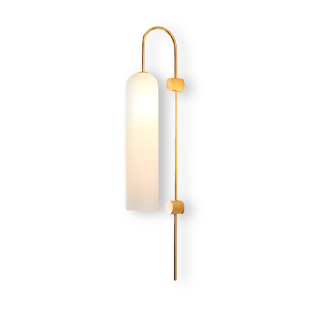 Archy Wandleuchte - Blaue & Weiße Glasröhre Wandleuchte - Nordisches Wandleuchten Design - Dekor Wandleuchten LED