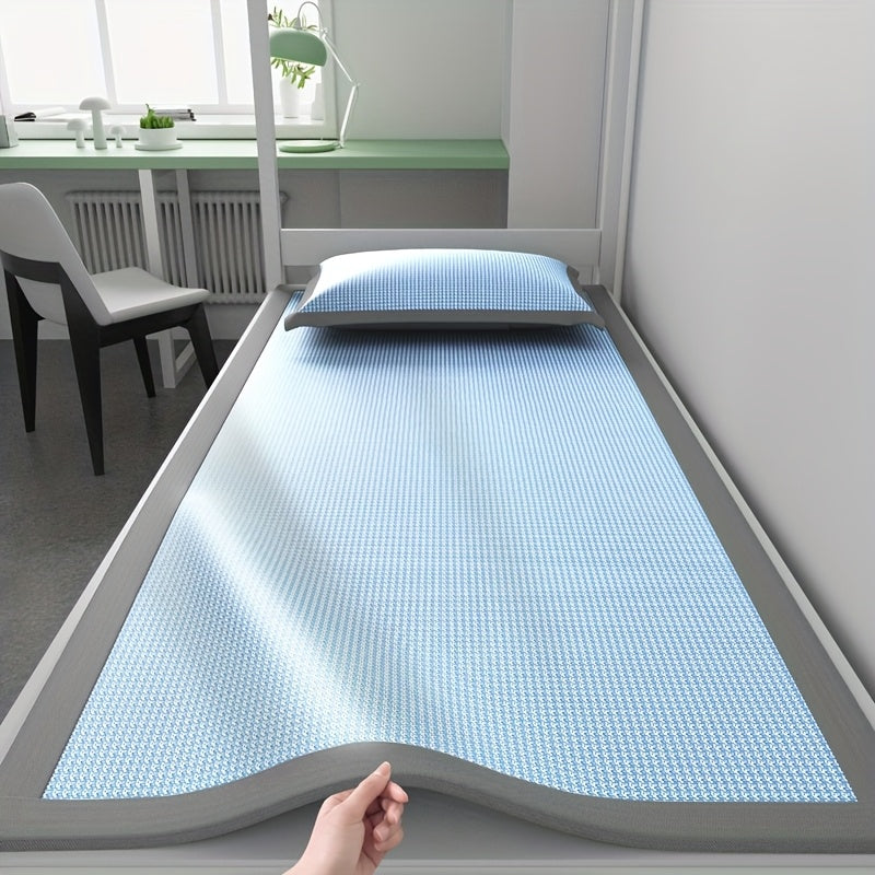 Atmungsaktiver Kühlender Matratzenschoner Set - Eisseidenfaser 180x200 für Sommerkomfort 1