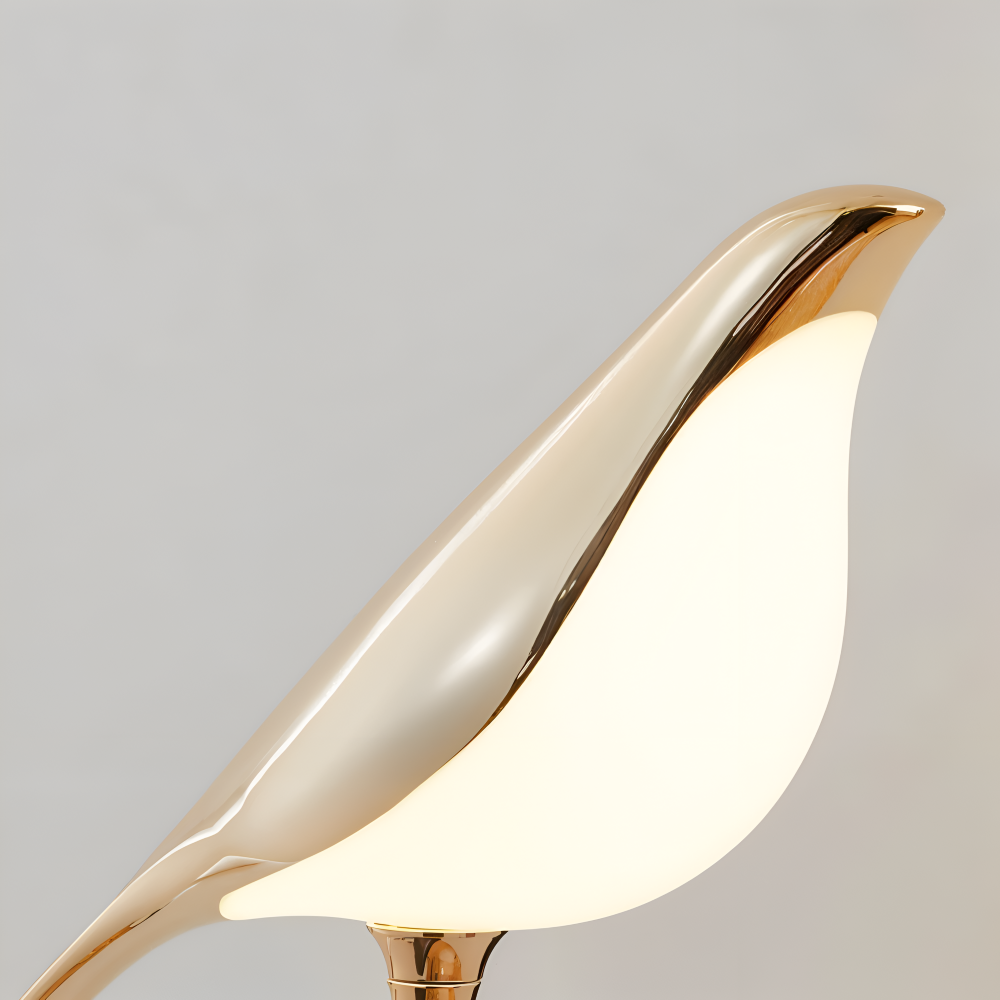 Aves Glow - Goldener Vogel Drehbare Wandleuchte - Dekorative Wandleuchte LED