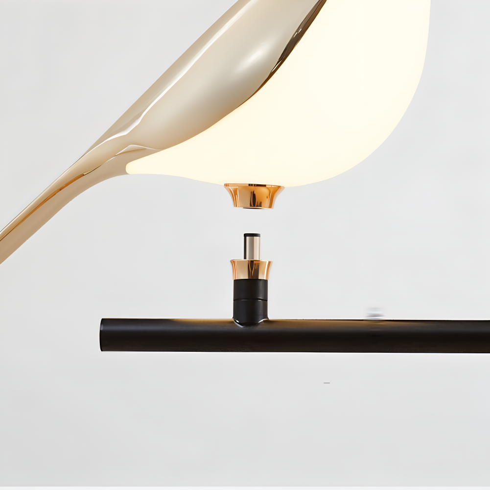 Aves Glow - Goldener Vogel Drehbare Wandleuchte - Dekorative Wandleuchte LED