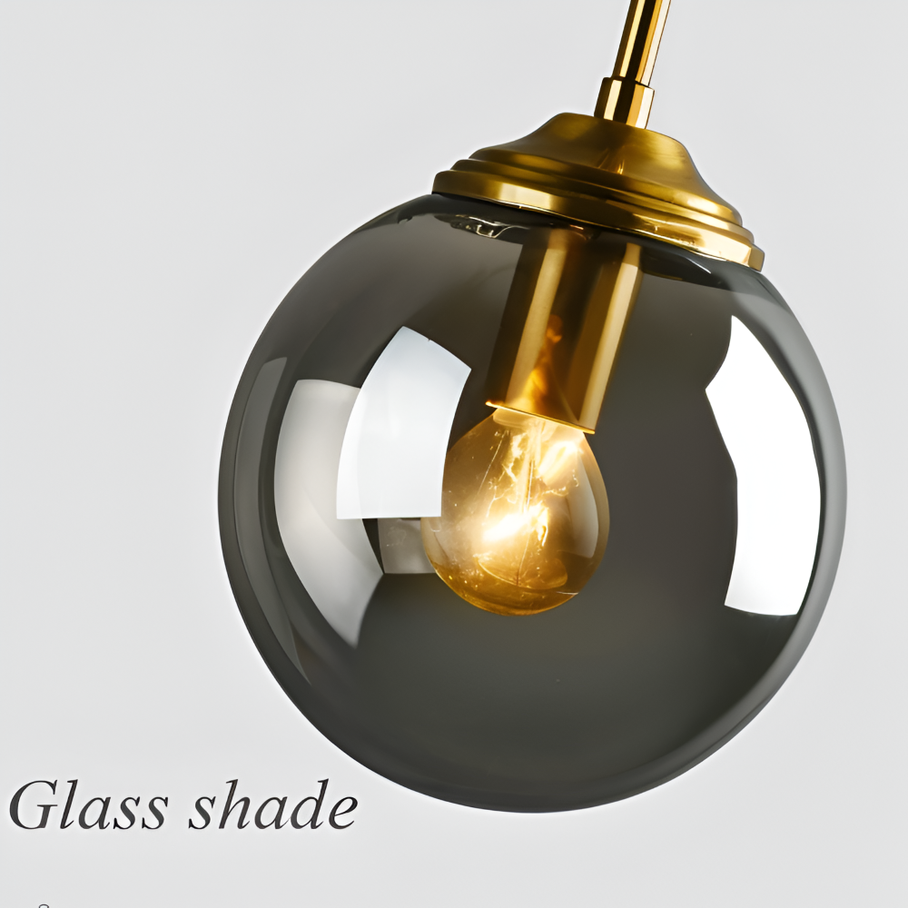 BalLoft Pendelleuchte - Nordische LED Glas Hängelampe - Dekorative Beleuchtung