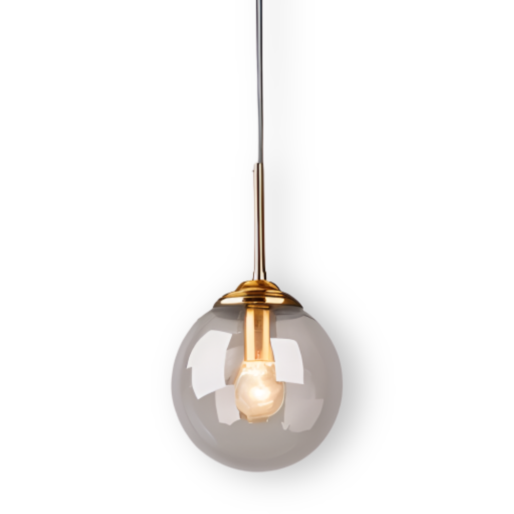 BalLoft Pendelleuchte - Nordische LED Glas Hängelampe - Dekorative Beleuchtung