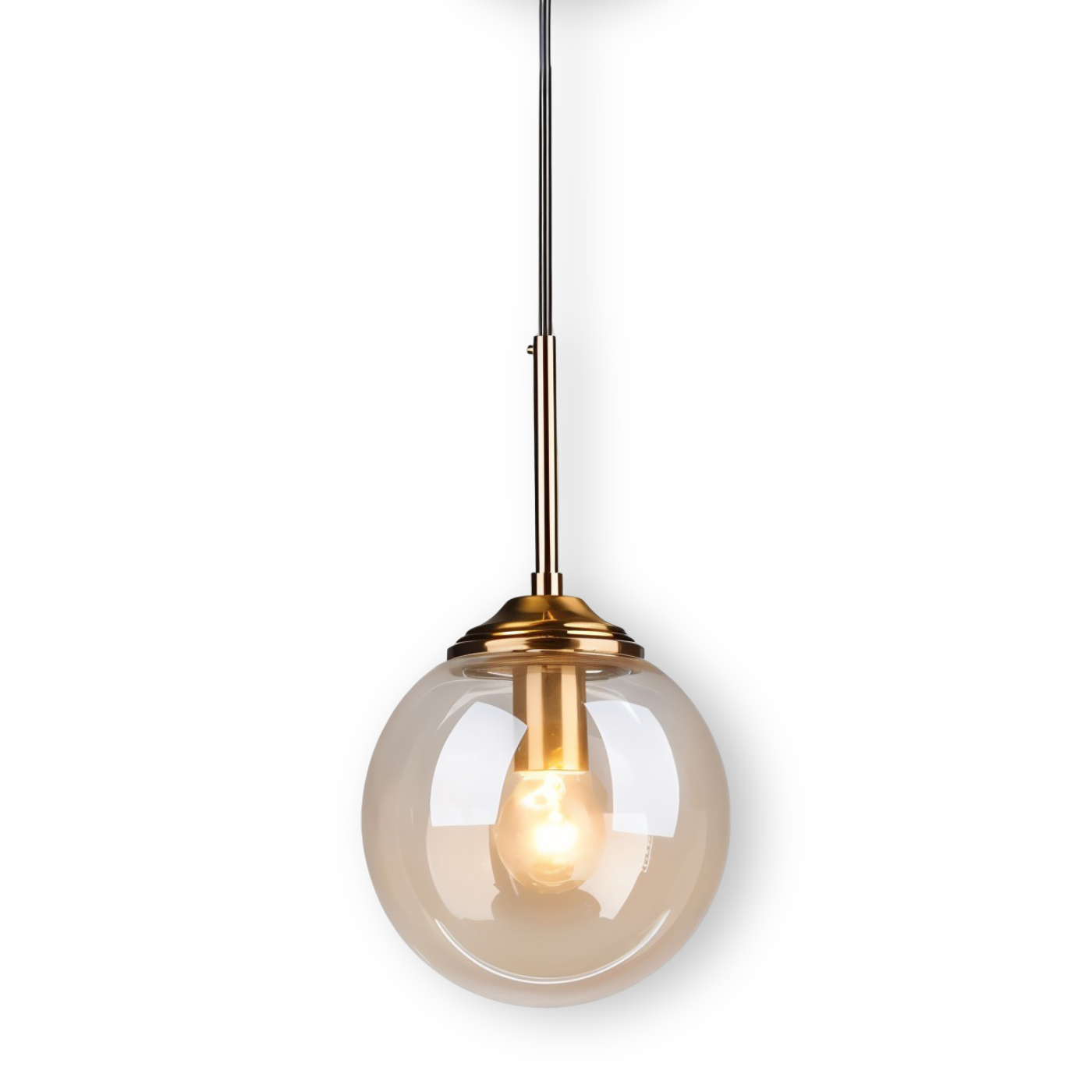 BalLoft Pendelleuchte - Nordische LED Glas Hängelampe - Dekorative Beleuchtung