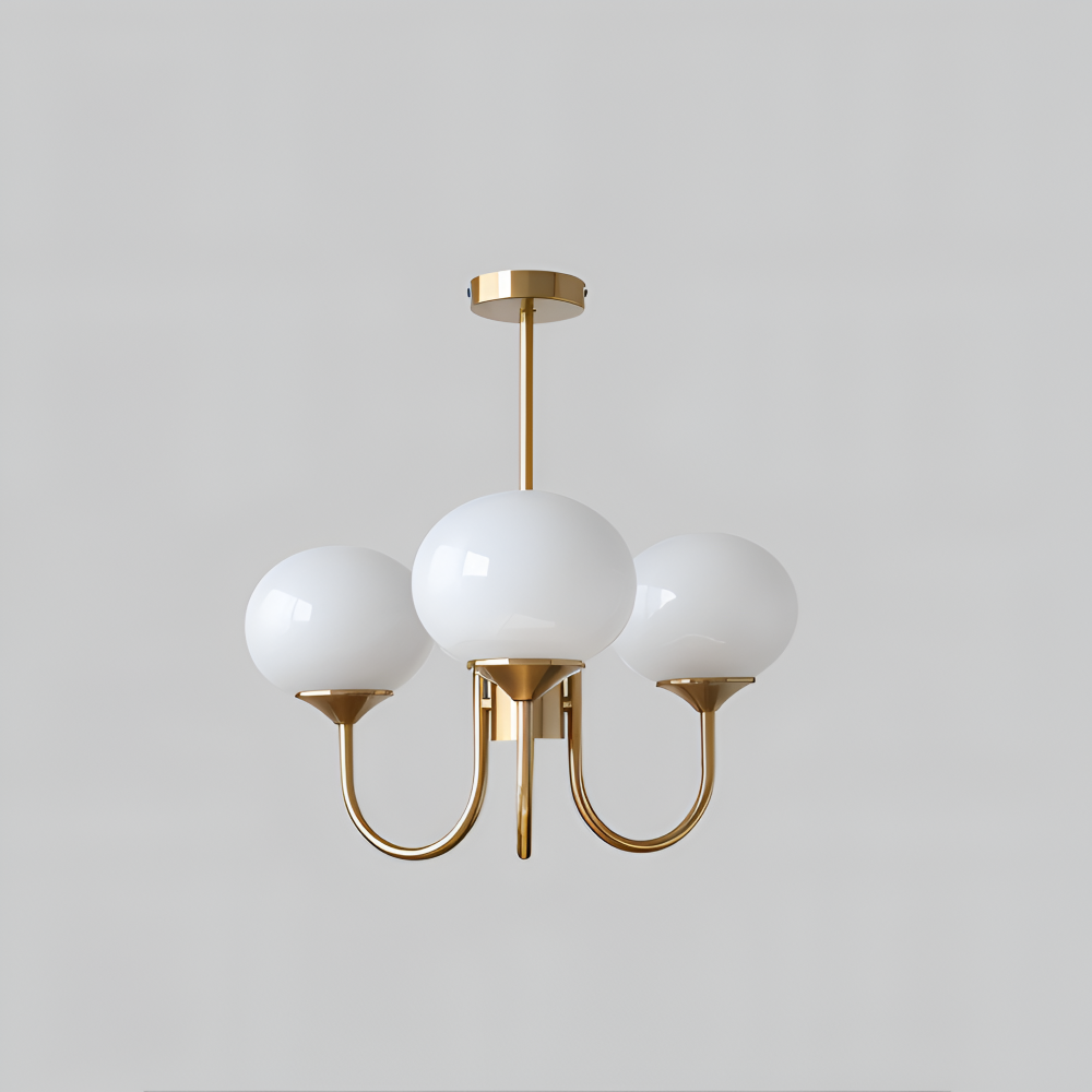 BeadGlitz Deckenleuchte - Marshmallow Bubble Kronleuchter - Glänzende Globe Pendelleuchte