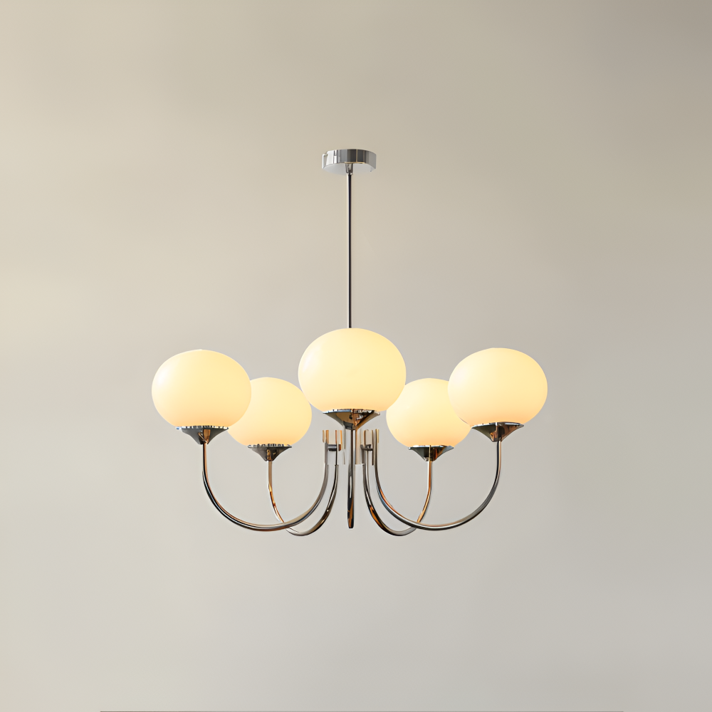 BeadGlitz Deckenleuchte - Marshmallow Bubble Kronleuchter - Glänzende Globe Pendelleuchte