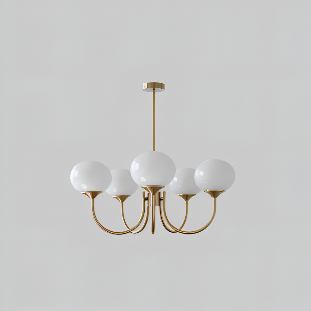 BeadGlitz Deckenleuchte - Marshmallow Bubble Kronleuchter - Glänzende Globe Pendelleuchte