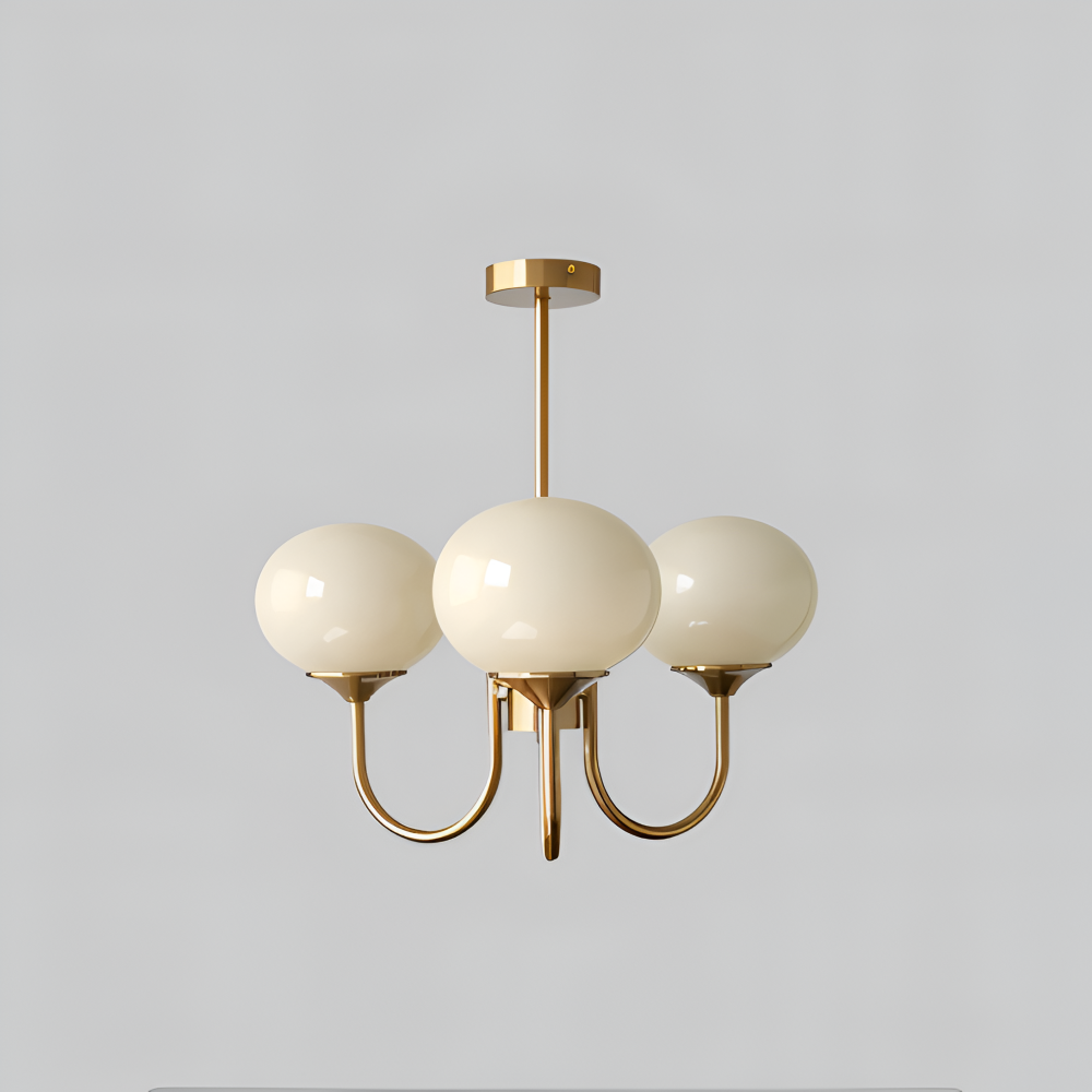BeadGlitz Deckenleuchte - Marshmallow Bubble Kronleuchter - Glänzende Globe Pendelleuchte