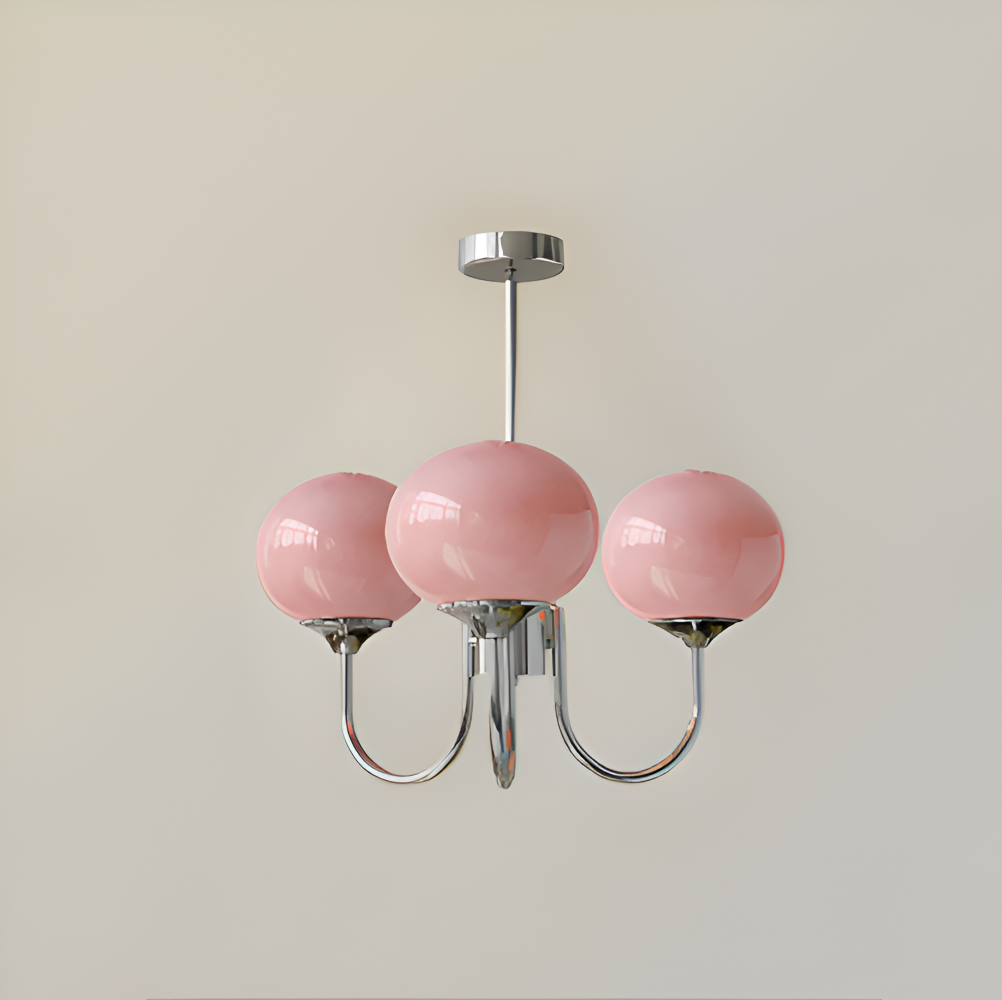 BeadGlitz Deckenleuchte - Marshmallow Bubble Kronleuchter - Glänzende Globe Pendelleuchte