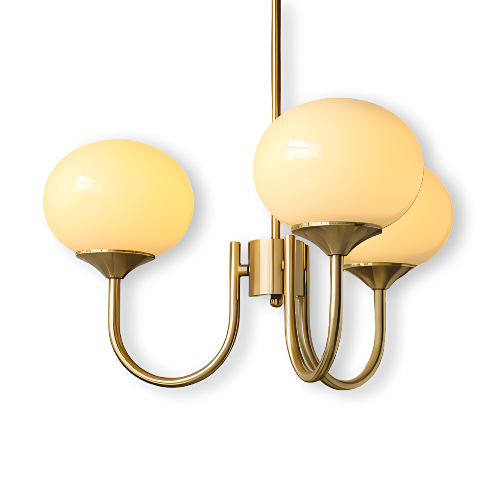 BeadGlitz Deckenleuchte - Marshmallow Bubble Kronleuchter - Glänzende Globe Pendelleuchte