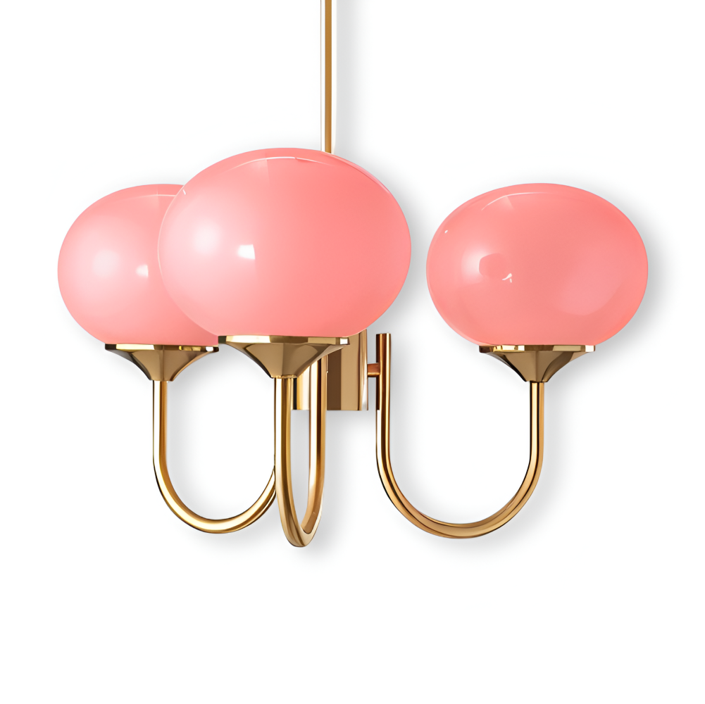 BeadGlitz Deckenleuchte - Marshmallow Bubble Kronleuchter - Glänzende Globe Pendelleuchte