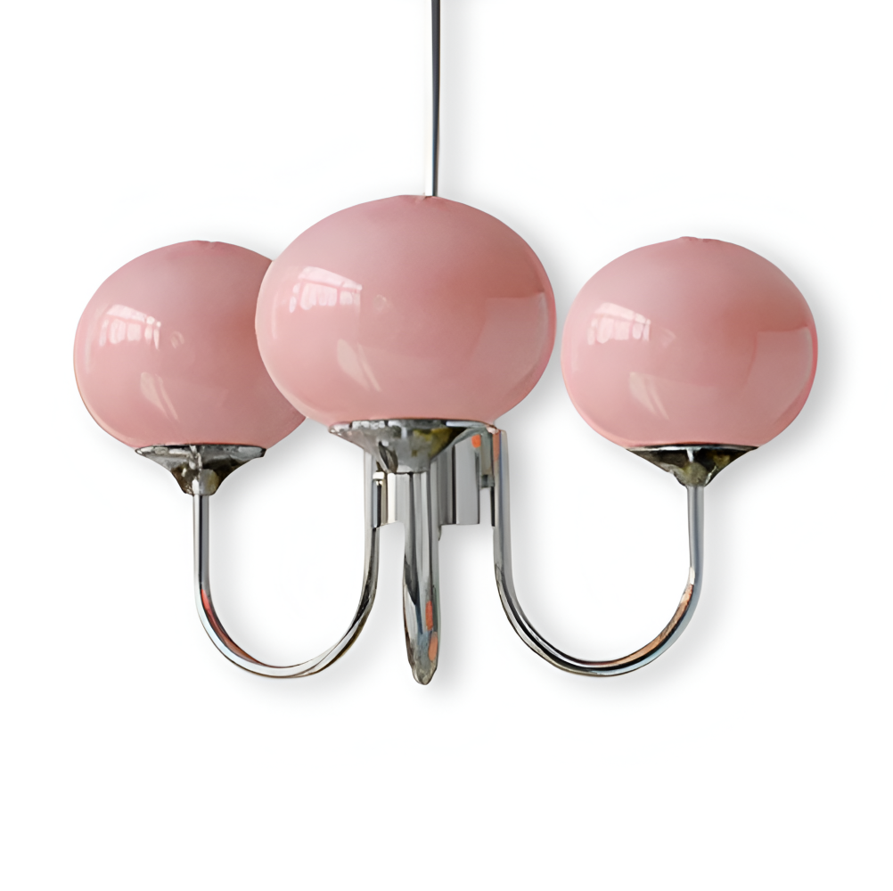 BeadGlitz Deckenleuchte - Marshmallow Bubble Kronleuchter - Glänzende Globe Pendelleuchte