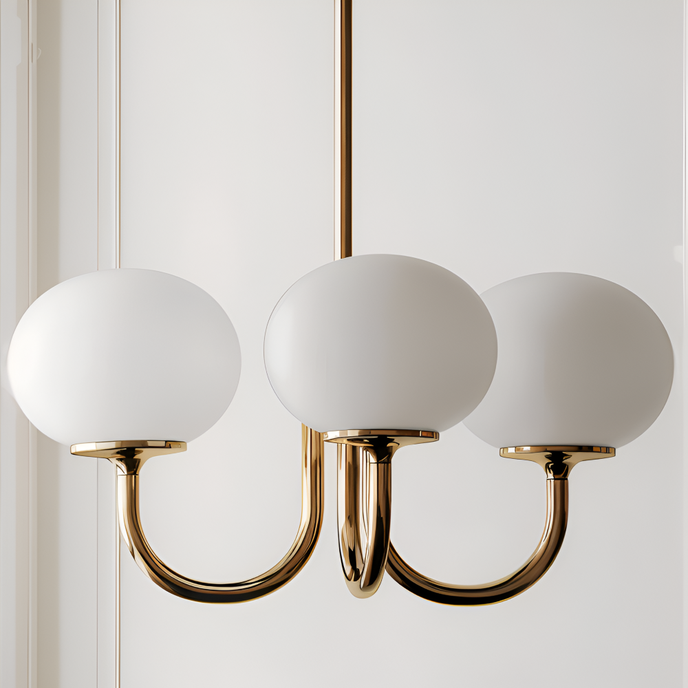 BeadGlitz Deckenleuchte - Marshmallow Bubble Kronleuchter - Glänzende Globe Pendelleuchte